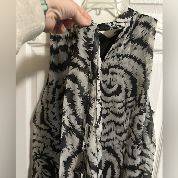 SIGNATURE ROBBIE BEE Women's Plus Animal Print Swing A-Line Dress 24W - Picture 4 of 6